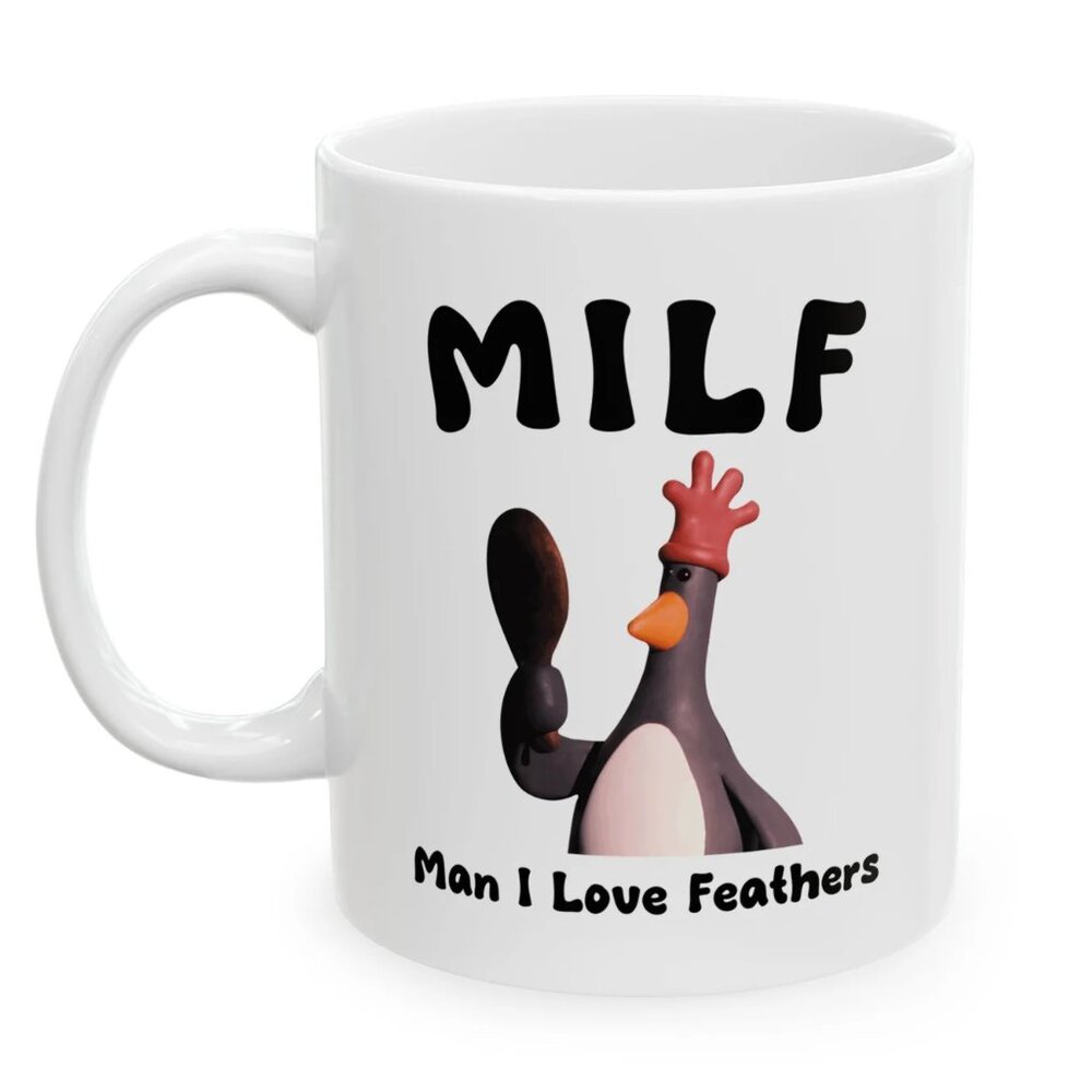 MILF Man I Love Feathers Mug 91